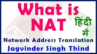 NAT PAT Tutorial Hindi | Network Address Translation | Port Address Translation