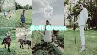 Soft Green Filter  - VSCO Tutorial