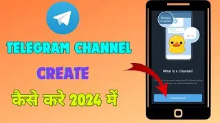 How to create channel on telegram 2024||Telegram me channel kaise banaye