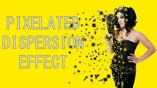 Photoshop Pixelated Dispersion Effect