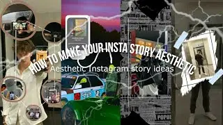 4 Aesthetic Instagram Story Ideas | Creative Instagram Story Ideas | Instagram Tips & Tricks 🔫✨☁️