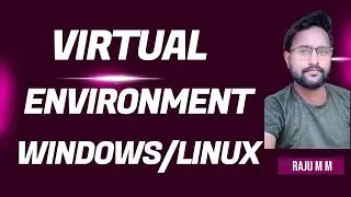 how to create virtual environment in python in windows and Linux,create virtual anaconda environment