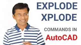 XPLODE COMMAND IN AUTOCAD  | EXPLODE COMMAND
