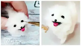 Miniature Spitz Do It Yourself How To Blind Spitz Modeling Polymer Clay Dogs