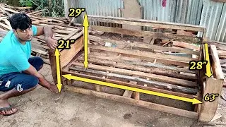 How to make 3+1+1 febric wooden sofa frame design 2023, new simple sofa design