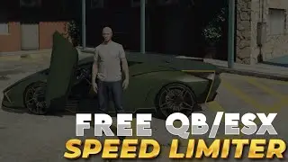 SPEED LIMITER *FREE* | FiveM Roleplay Scripts | FiveM Tutorial 2024 | MJ DEVELOPMENT