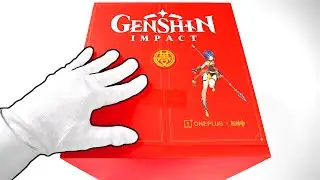 The Ultimate GENSHIN IMPACT Smartphones Unboxing... (Xiangling, Sucrose & Hu Tao)