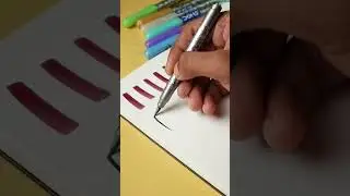 Learn to use a Brush Pen in 30 Sec 