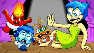 INSIDE OUT, But Everyone's a BABY?! (Cartoon Animation)