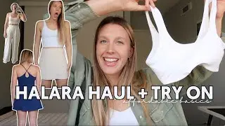 Halara Haul | Clean Girl Aesthetic & The Best Affordable Basics