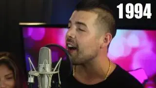 Guy sings every hit song from the 90s & 2000s over one beat!