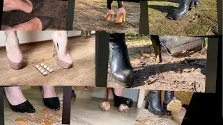 Heel Goddess Compilation / Trampling, Crushing, Walking etc.