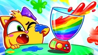 Yummy Rainbow Milkshake Song | Funny Kids Songs 😻🐨🐰🦁 And Nursery Rhymes by Baby Zoo