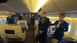 Uzbekistan Airways Boeing 767-300 | Flight from Tashkent to Moscow