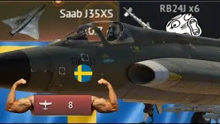 Saab J35XS Draken 8 Kills