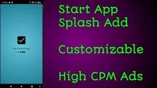 Start app Ads Splash Ad (start.io) for Android