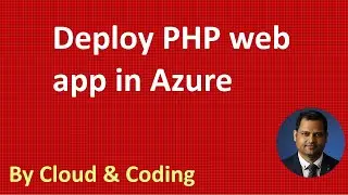 How to deploy PHP web app in Azure from Visual Studio Code