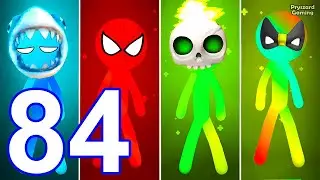 Stickman Party - Gameplay Part 84 Random Funny MiniGames, 1 2 3 4 Plyer Free New Update