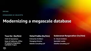 AWS re:Invent 2022 - Modernizing a megascale database (PRT302)