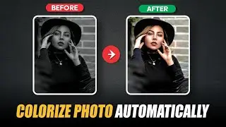 How To Color Black & White Photos! in Phone FREE TOOL to Automatic Black & White Photos!