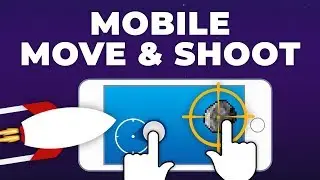 Mobile Joystick Movement + Shoot in Unity
