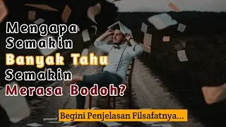 Semakin Banyak Belajar, Semakin Merasa Bodoh...‼️