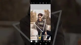 PicsArt Amazing Glowing Triangle Editing Trick PicsArt editing | by #ajeditingtutorial55 #shorts