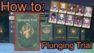 Plunging Trial Misty Dungeon event - Genshin Impact