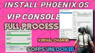 How to install Phoenix OS VIP Console||Phoenix OS||Phoenix OS 60 Fps||Vip console 2.1||Squad helper.