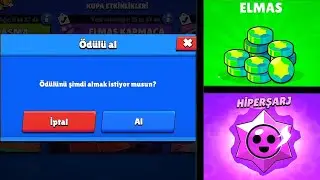 HERKESE ÜCRETSİZ ELMAS ve HİPERŞARJ VEREN LİNK🎁 Brawl Stars