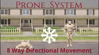 Directional Movement | Prone Character Movement System | 8 Way in unreal engine 4