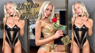 Sexy Lace Lingerie Try On Haul | ITSKRYSTAL