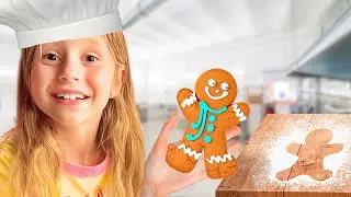 Nastya and her dad travel around Alsace and visit the gingerbread museum