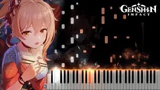 ｢Yoimiya: Eternity in a Moment｣ - Genshin Impact OST Piano Cover [Sheet Music]