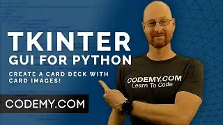 Create A Deck Of Cards And Deal Them Out - Python Tkinter GUI Tutorial 206