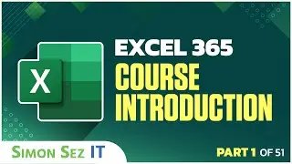 Excel 365 for Beginners: Getting Started and Introduction (1 of 51)