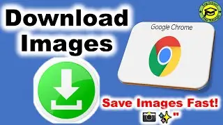 How to download an image using google chrome in windows 10 laptop