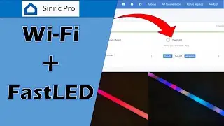 Voice-Controlled WS2812B LEDs (Sinric Pro + FastLED Library Tutorial)