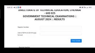 typewriting result release 2024 August month
