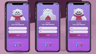 SwiftUI Animated Login Screen using Rive