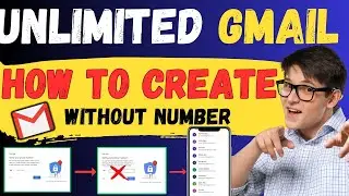 Unlimited Gmail Account Without Number Verification | Unlimited Gmail Kaise Banaye |100 % working
