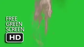 Free Green Screen - Falling Debris