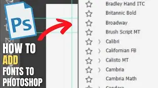 How to Add Fonts to Photoshop 2025 (Step by Step)