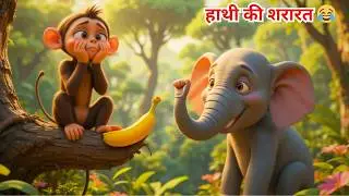Naughty Elephant vs Crying Monkey! Who's Funnier? 😂 | Kids' Hilarious Showdown!