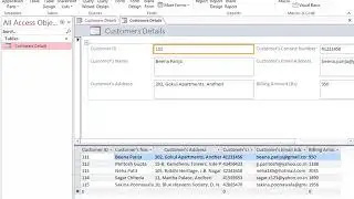 Creating Forms And Report in MS Access - Using The Split Form Tool | Computer Training | Periwinkle