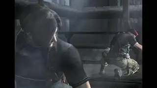 Resident Evil 4 - Krauser's Knife Fight - 1080p60fps (No Screen Freeze) (No QTE prompt)