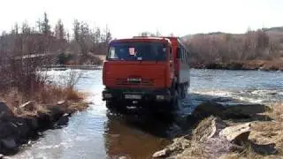 преодоление реки вброд