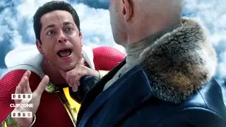 Shazam | Dr. Sivana Takes On Shazam | ClipZone: Heroes & Villains