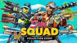 Apex Legends Sun Squad Collection Event Cosmetics