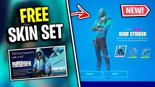 You May Be Eligible For A FREE SKIN, PICKAXE & GLIDER! (Intel CPU x Fortnite)